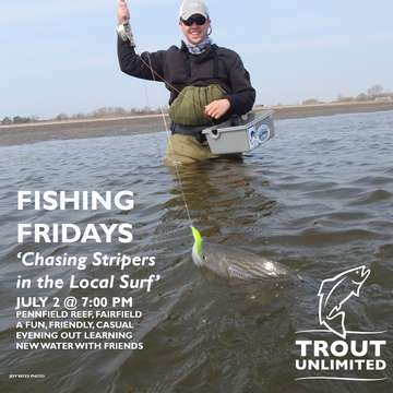 Event Fishing Friday: Penfield Reef Stripers