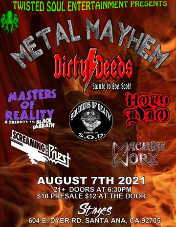 Event Metal Mayhem at Stages