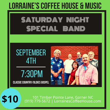 Event Saturday Night Special Band, Classic Country, $10