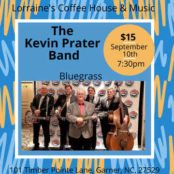 Event Kevin Prater, Bluegrass, $15