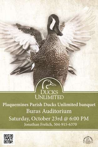 Event Plaquemines Parish Ducks Unlimited Banquet