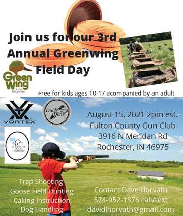 Event 3rd Annual Rochester DU Greenwing Field Day