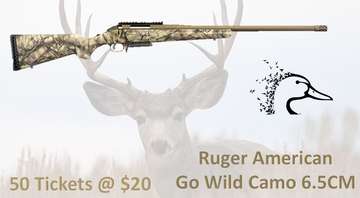 Event Ruger American Go Wild Camo 6.5cm