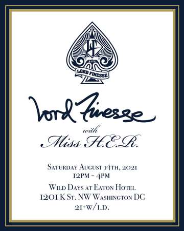 Event Welcome to The East Wing Brunch with Lord Finesse Live in DC