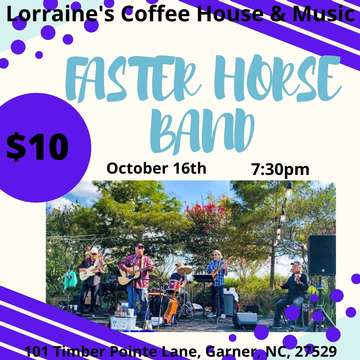 Event Faster Horse Band, Country/Rock, $10