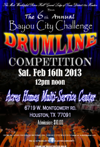 Event Bayou City Drumline Challenge 6