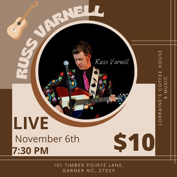 Event Russ Varnell, $10
