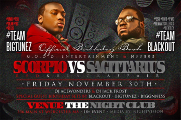 Event #TEAMBIGTUNEZ VS #TEAMBLACKOUT