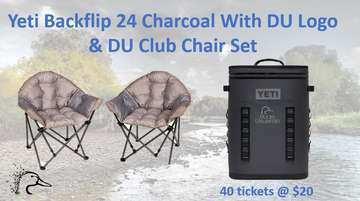Event Yeti Soft Side Cooler and DU Club Chair Set