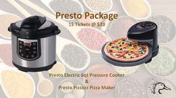 Event Presto Pressure Cooker and Pizza Maker