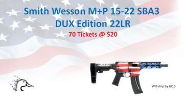 Event Ducks Unlimited Smith & Wesson M+P 15-22 SBA3