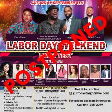 Event Labor Day Weekend Unity Fest "POSTPONED" | Pascagoula MS