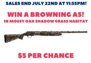 Event Browning A5 Raffle! Drawing July 27th!