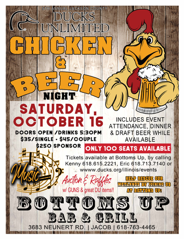 Event Jackson County Chicken and Beer Night - 5th Annual