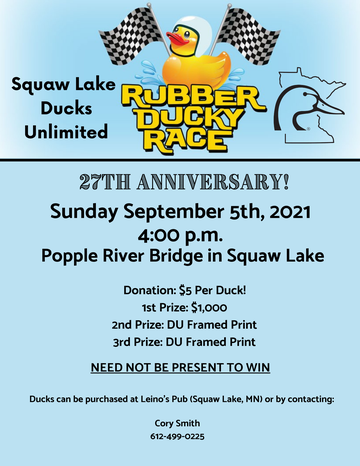 Event Squaw Lake DU Ducky Race