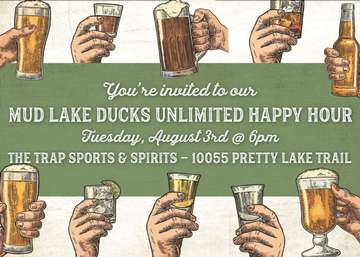 Event Mud Lake Ducks Unlimited Happy Hour