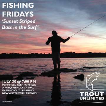 Event Fishing Friday: Sunset Striped Bass