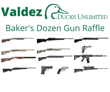 Event Valdez DU Baker's Dozen Online Gun Raffle