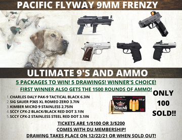 Event Pacific Flyway 9mm Raffle