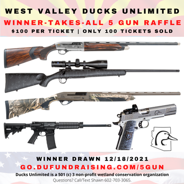 Event West Valley Winner-Takes-All 5 Gun Raffle