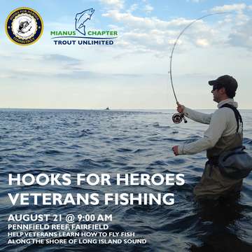 Event Hooks for Heroes: Trout Unlimited Veterans Fishing Day