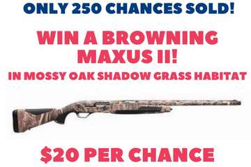 Event Browning Maxus II Raffle!  Drawing August 3rd