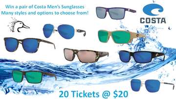 Event Costa Del Mar Men's Sunglasses