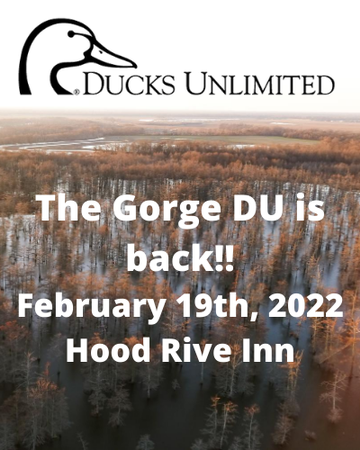 Event The Gorge Ducks Unlimited Dinner Banquet - In-Person!