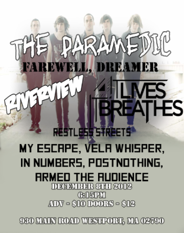 Event 12/08 The Paramedic/Farewell Dreamer