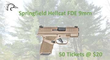 Event Springfield Hellcat FDE 9mm