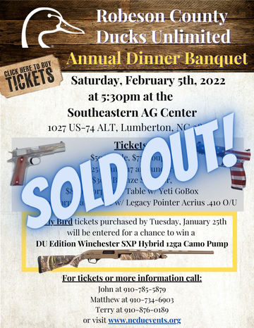 Event Robeson County Banquet - SOLD OUT!