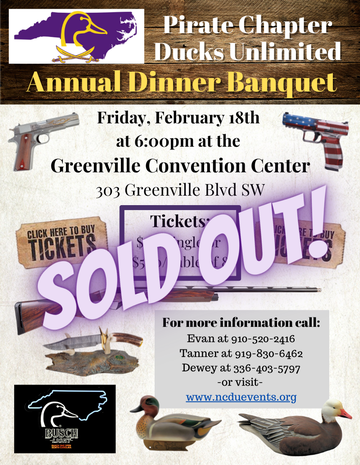 Event ECU Pirate Dinner Banquet - SOLD OUT!