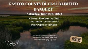 Event Gaston County Ducks Unlimited Banquet