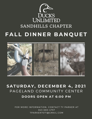 Event Sandhills Fall Banquet: Pageland, SC