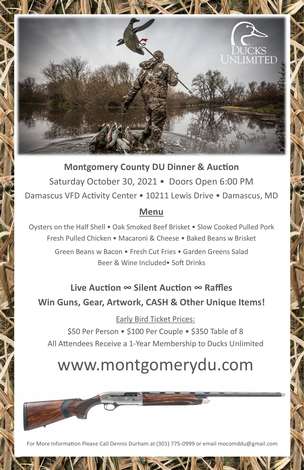 Event Montgomery County DU Dinner & Auction