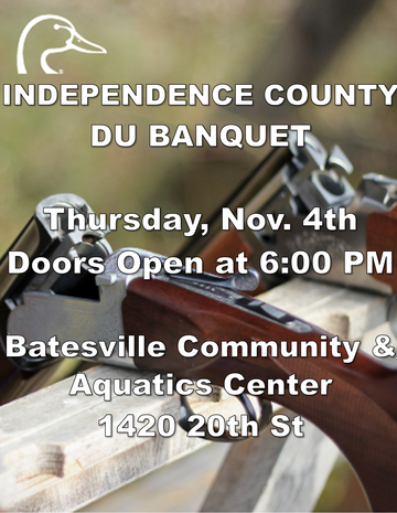 Event Independence County DU Membership Banquet - Batesville