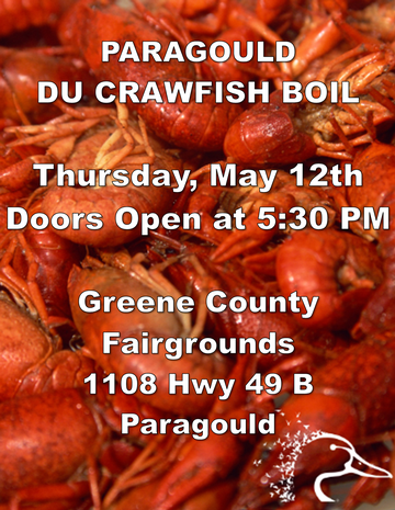 Event Paragould DU Sportsman's Night Out & Crawfish Boil