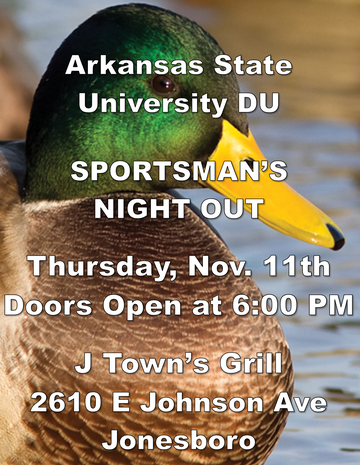 Event Arkansas State University DU Sportsman's Night Out - Jonesboro