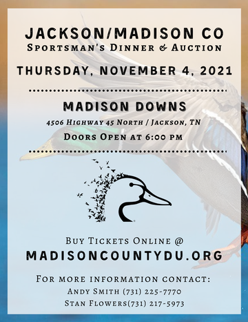 Event Jackson/Madison Co Sportsman's Dinner & Auction