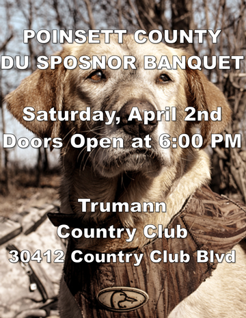 Event Poinsett County DU Sponsor Banquet - Trumann
