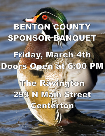 Event Benton County DU Sponsor Banquet - Centerton