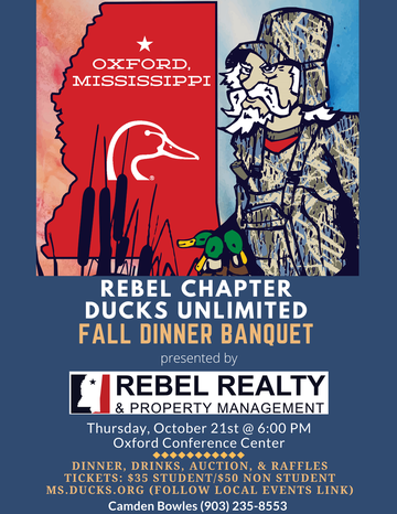 Event Ole Miss Dinner presented by Rebel Realty: Oxford
