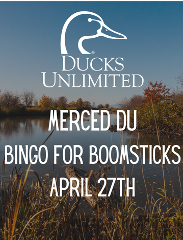 Event Merced DU Bingo for Boomsticks