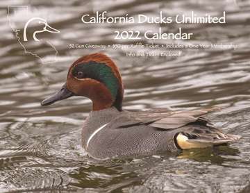 Event CA Ducks Unlimited Region 3 Gun Calendar Giveaway
