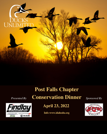 Event Post Falls Conservation Dinner - Presented by Findlay