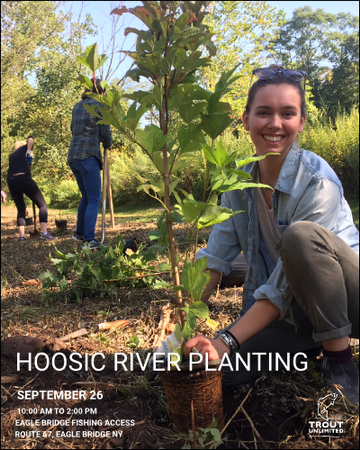 Event Hoosic River Riparian Zone Planting and Restoration