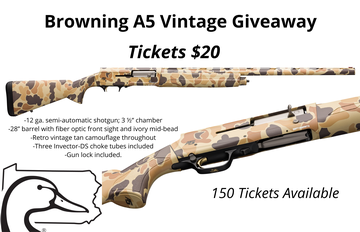 Event Browning Vintage A5 Giveaway