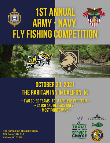 Event 1st Annual Army - Navy Fly Fishing Competition