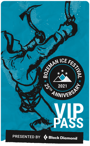 Event Bozeman Ice Festival | 12/09-12/12 | VIP ALL ACCESS PASS