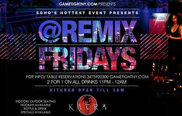 Event Katra Lounge Halloween NYC Hip Hop vs Reggae® Remix Fridays